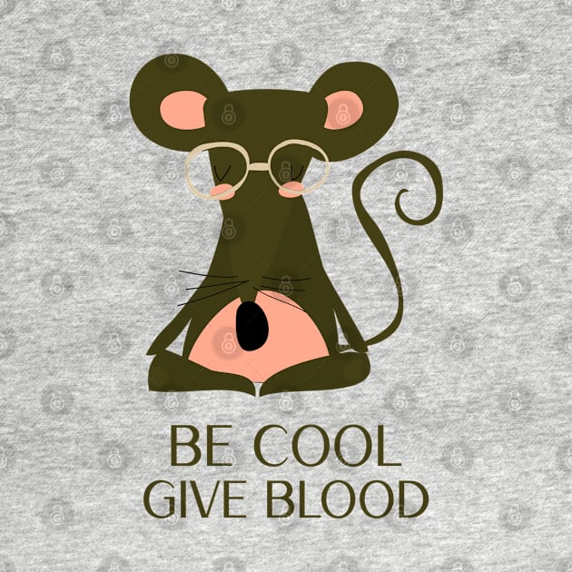 be cool give blood by AA